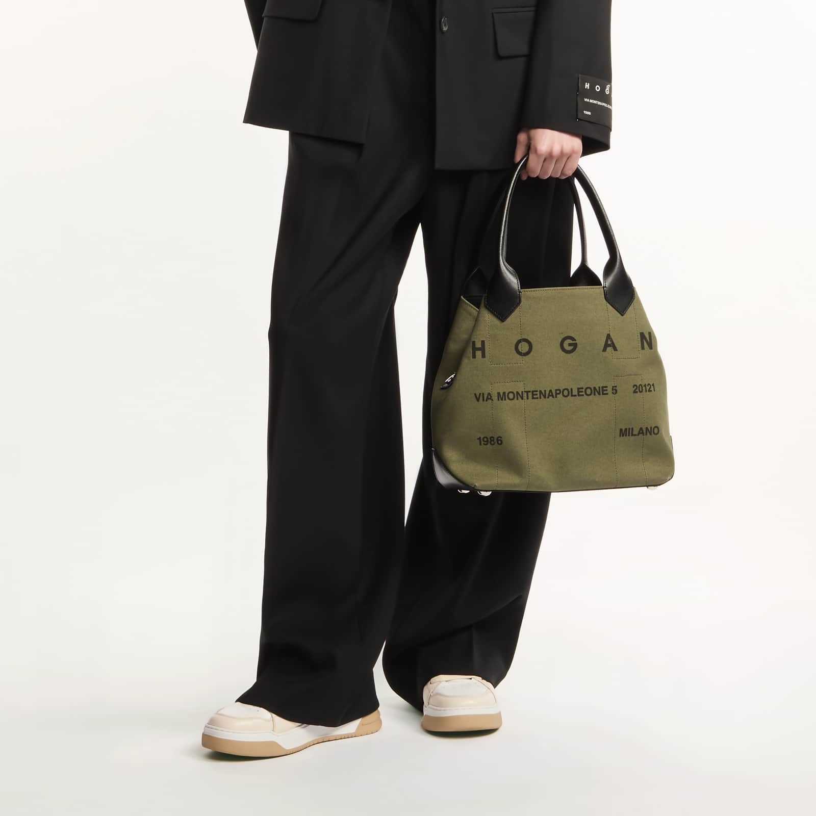 Hogan Script Shopping Bag Medium - 6