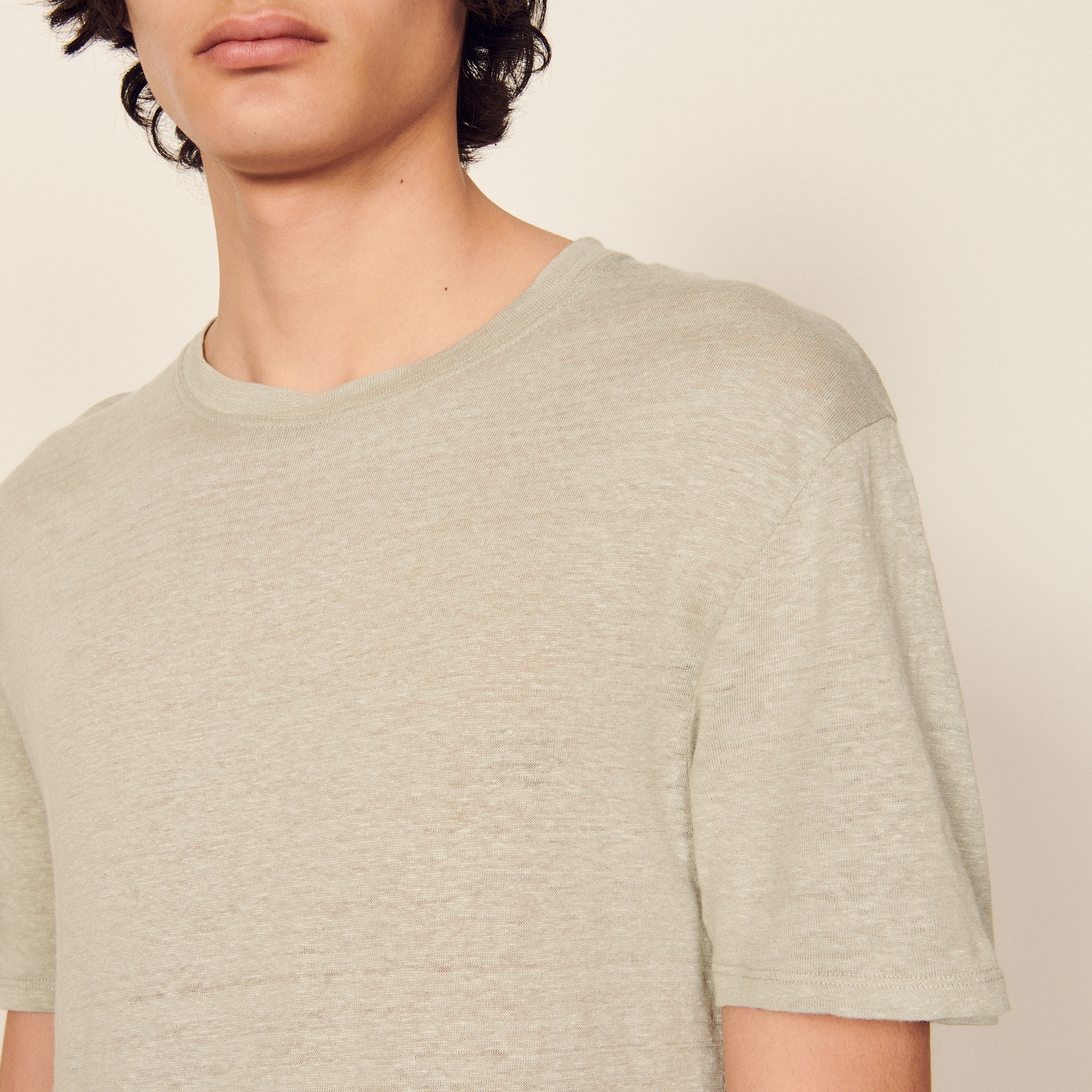 Linen T-shirt - 5