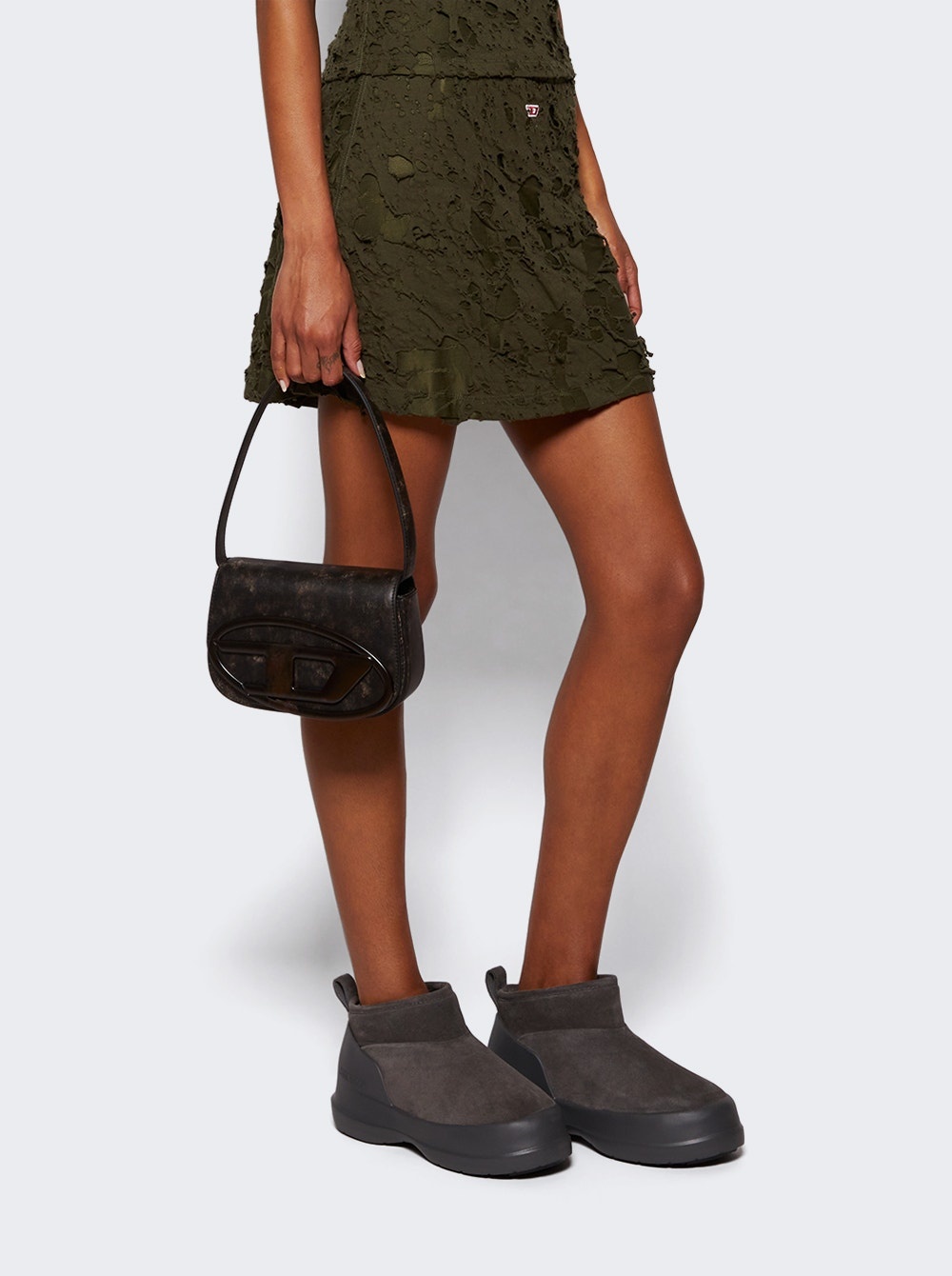 Luna Low Boot Suede Anthracite - 2