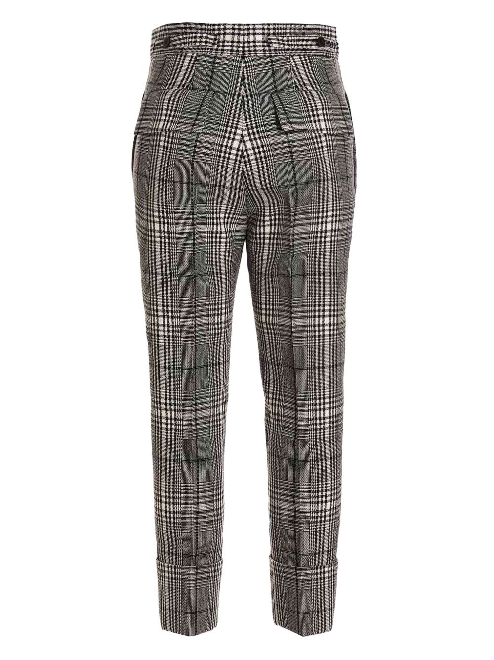 checked trousers - 2