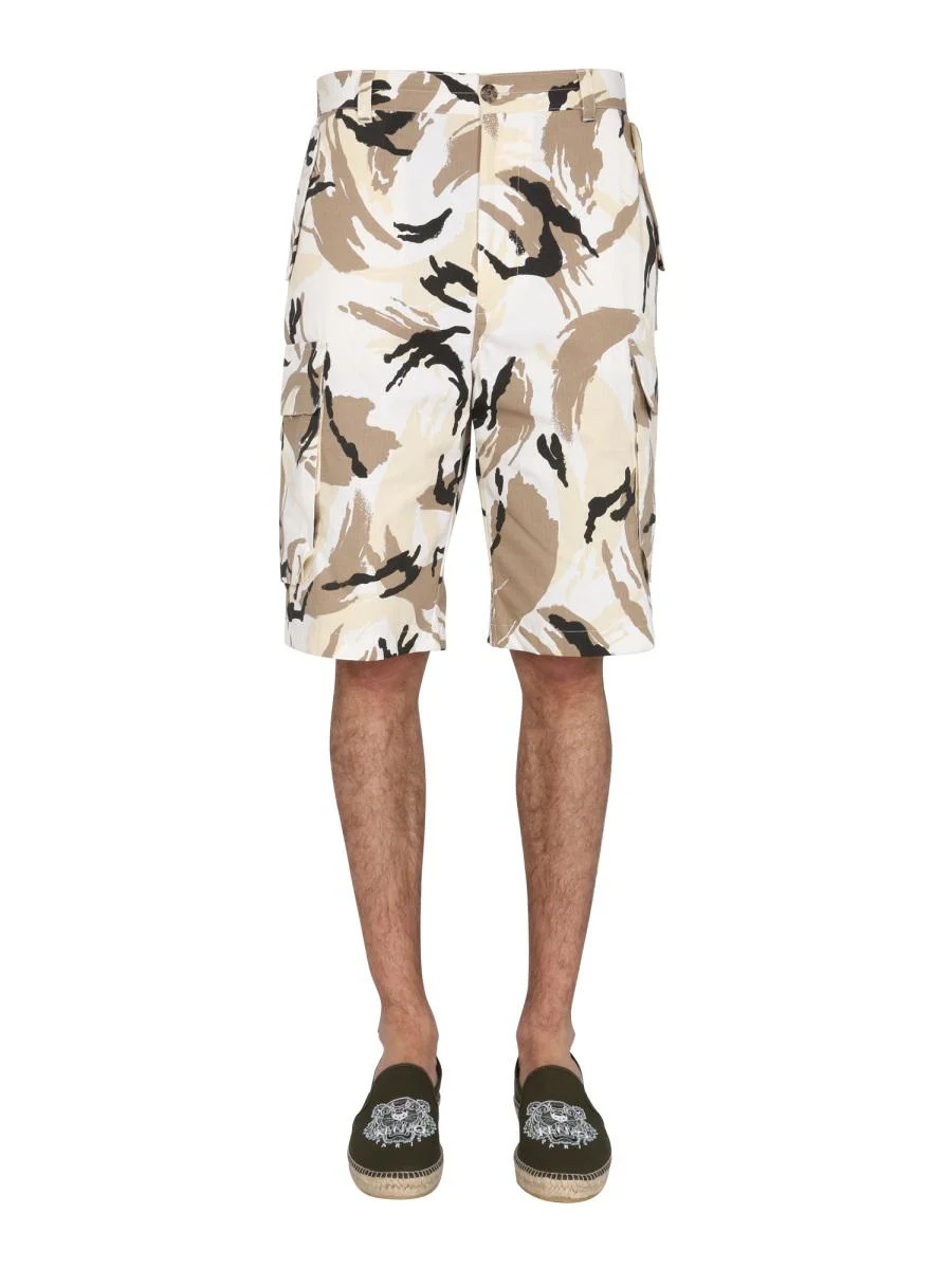KENZO "TROPIC CAMO" BERMUDA - 1