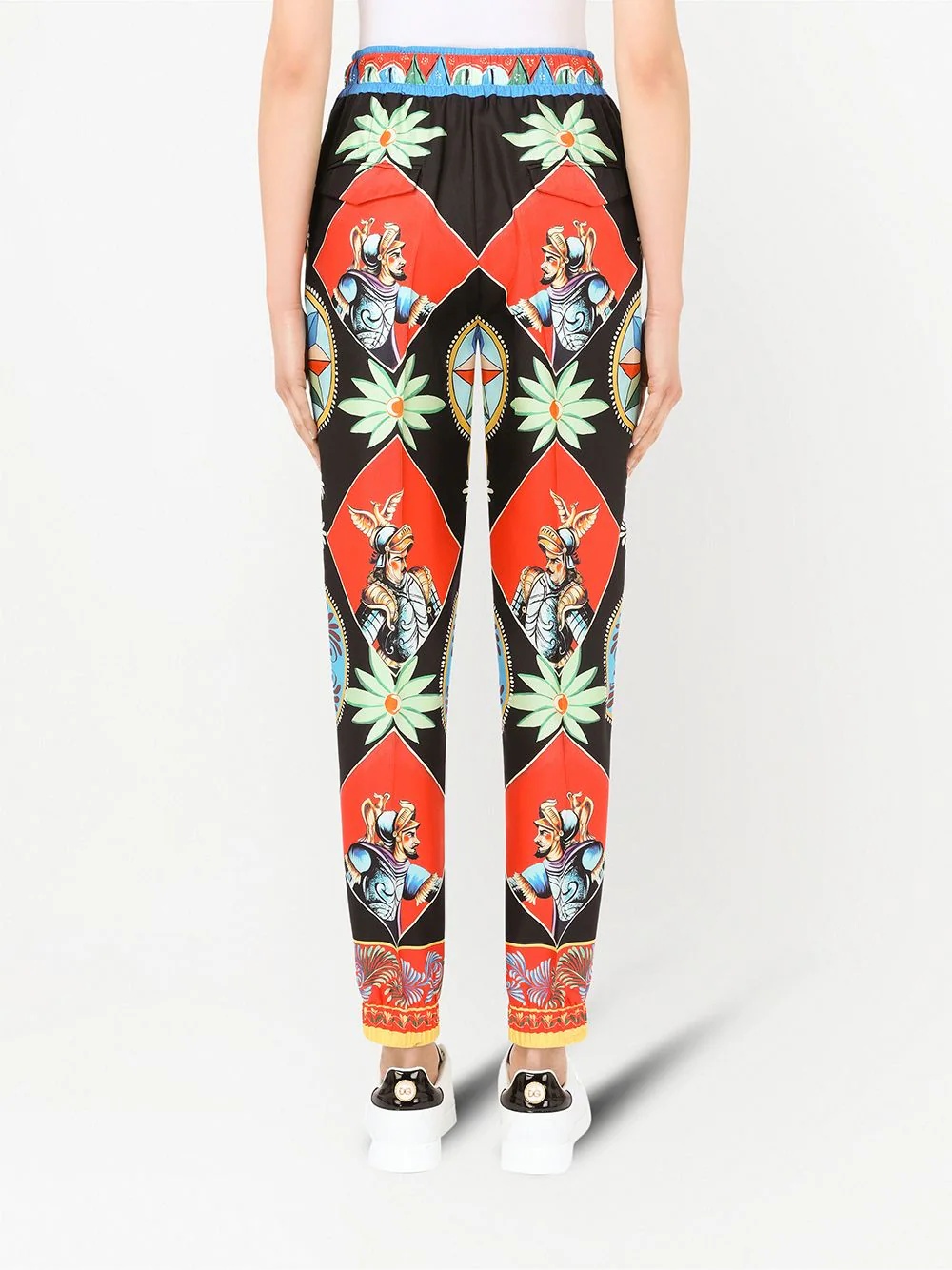 Carreto print track pants - 4