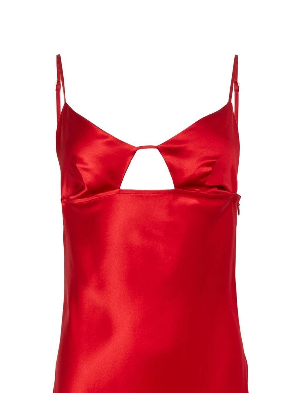 Eco-Luxe keyhole slip dress - 2