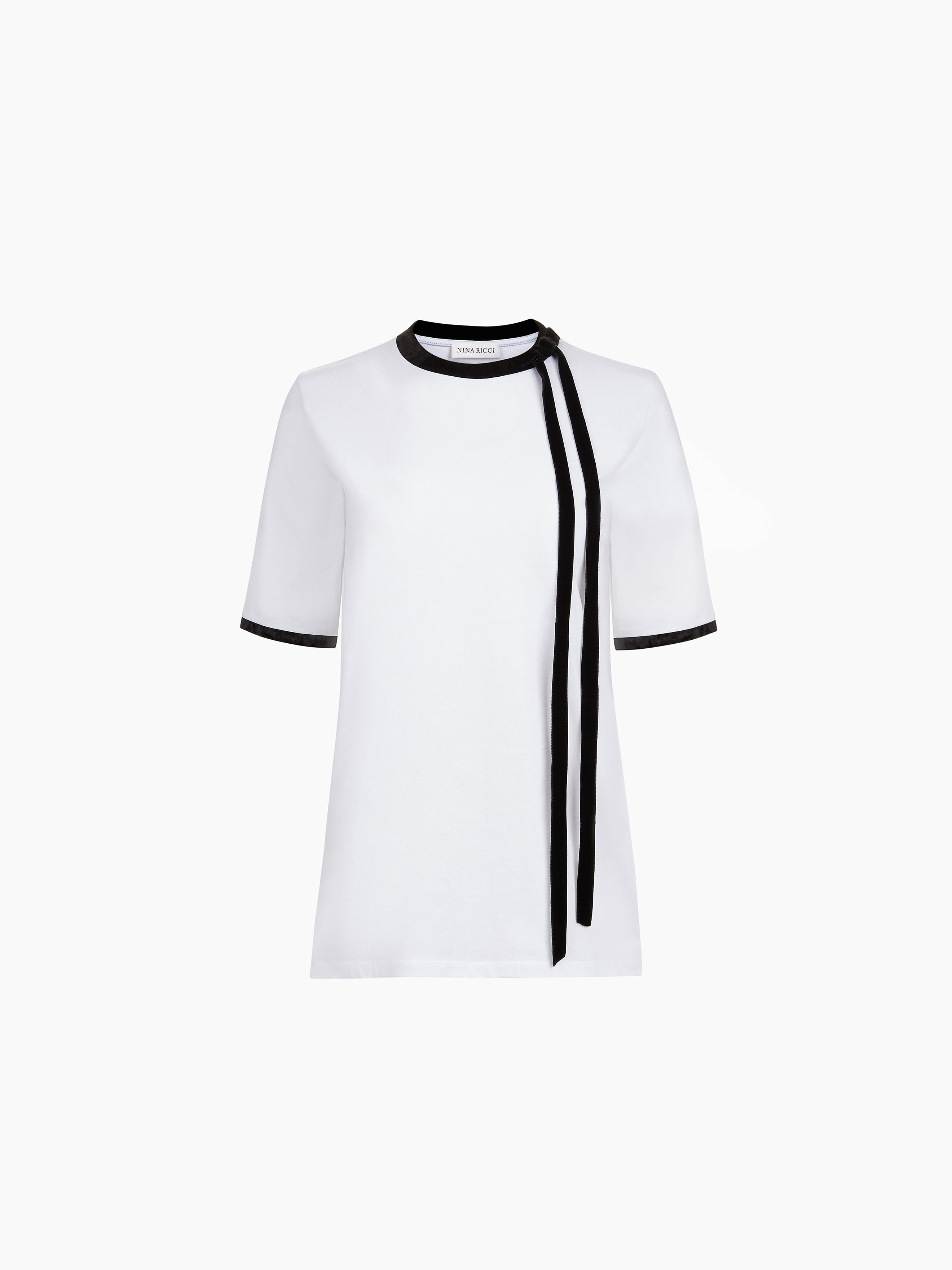 White Bow Ruban T-Shirt - 5