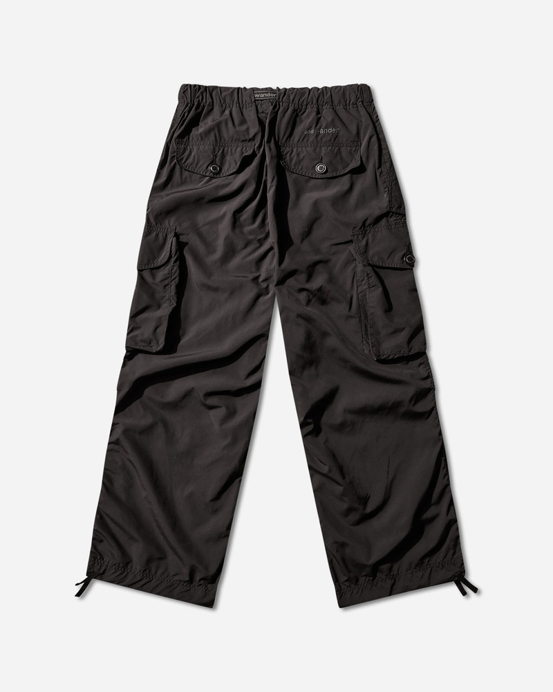 and Wander Men's Oversized Cargo Pants Black outlook