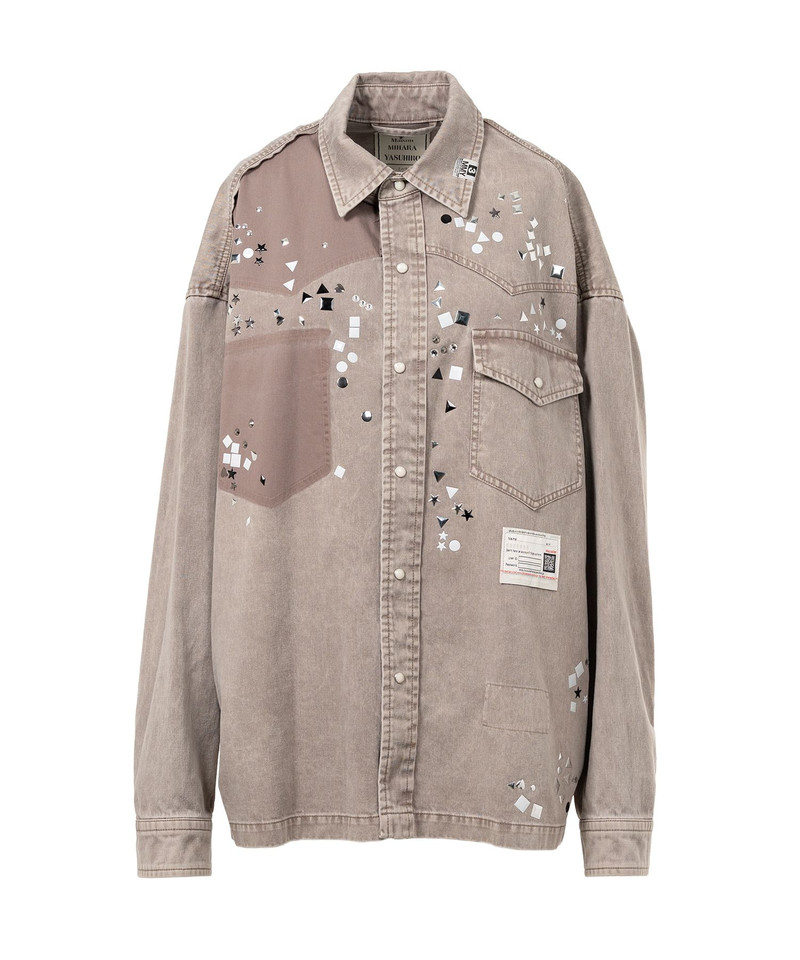 Embellished Distressed Shirt 19