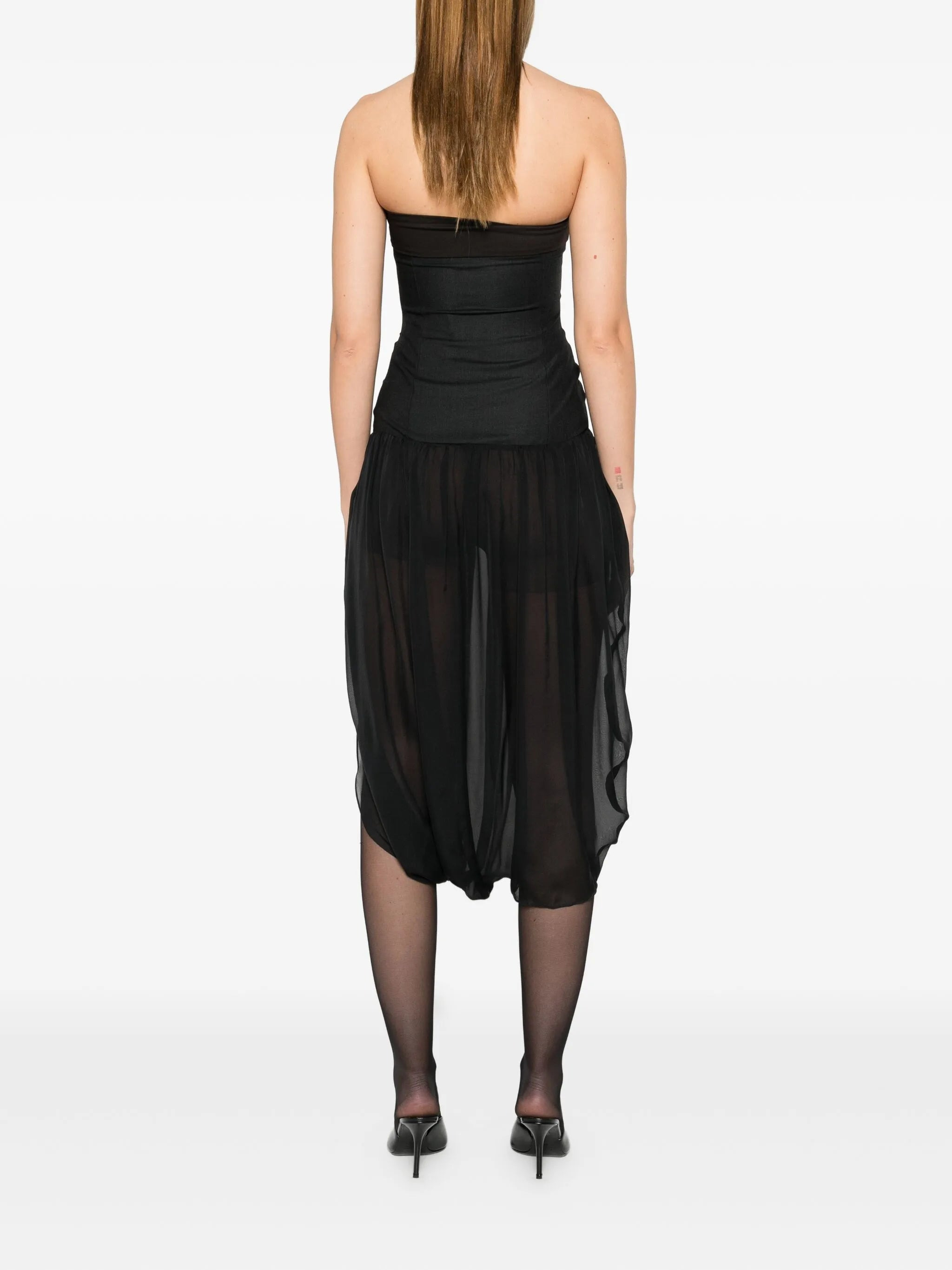 Paloma Wool Strapless Panelled Dress - 3