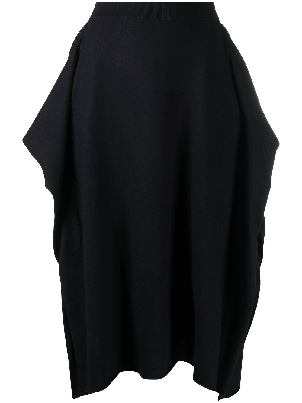 side slits asymmetric skirt - 1