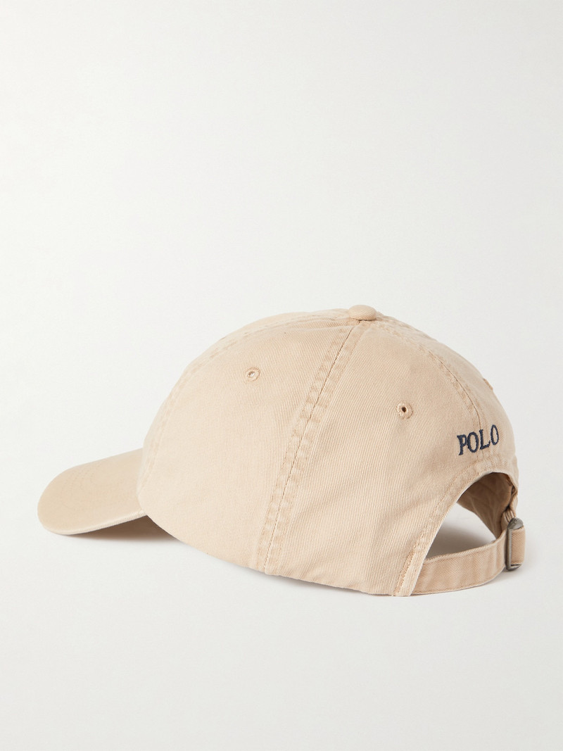 Logo-Embroidered Cotton-Twill Baseball Cap 3