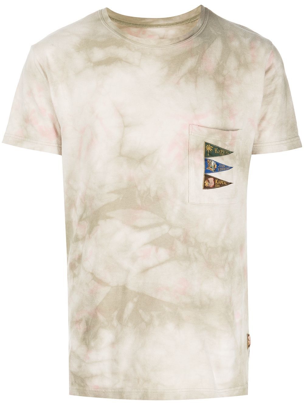 smoky Ashbury dyed T-shirt - 1