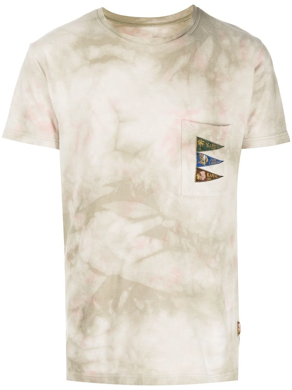 smoky Ashbury dyed T-shirt - 1