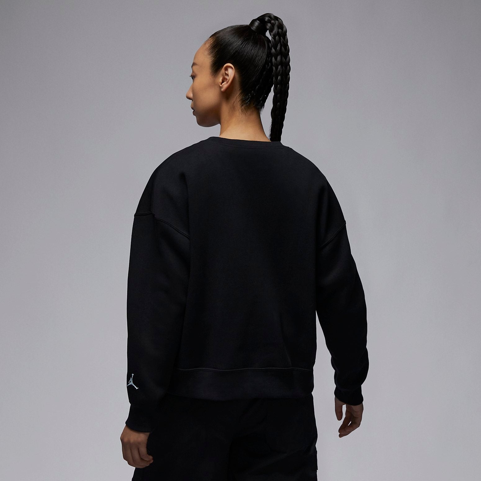 Air Jordan Brooklyn Fleece Graphic Sweatshirt 'Black' FD7158-010 - 3