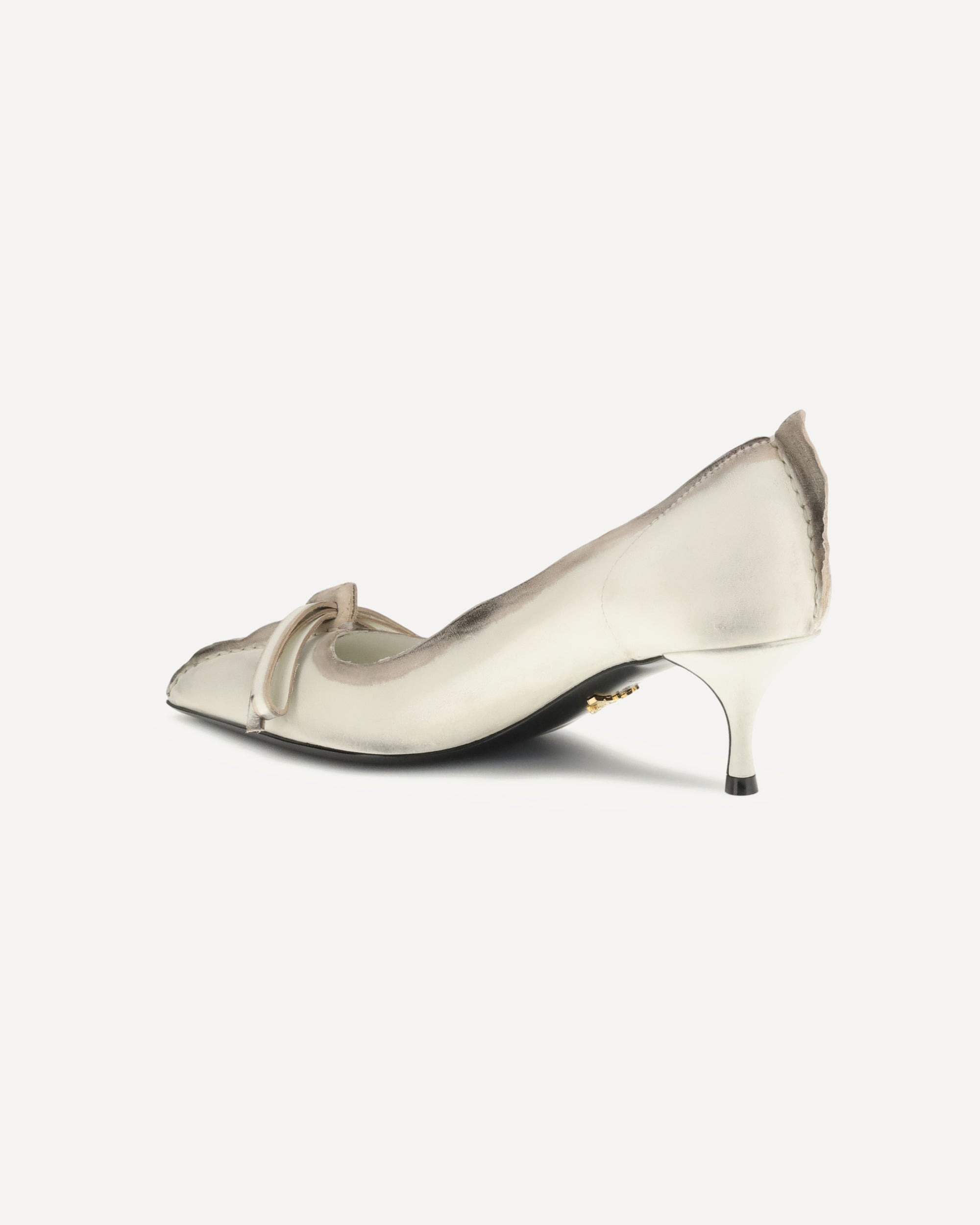 Antique leather Pumps - 3