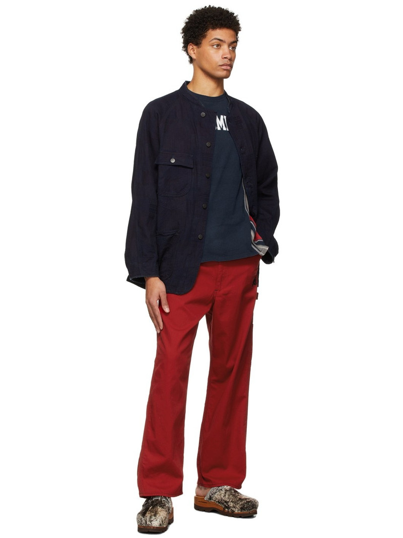 NEEDLES Red SMITH'S Edition Painter Trousers outlook