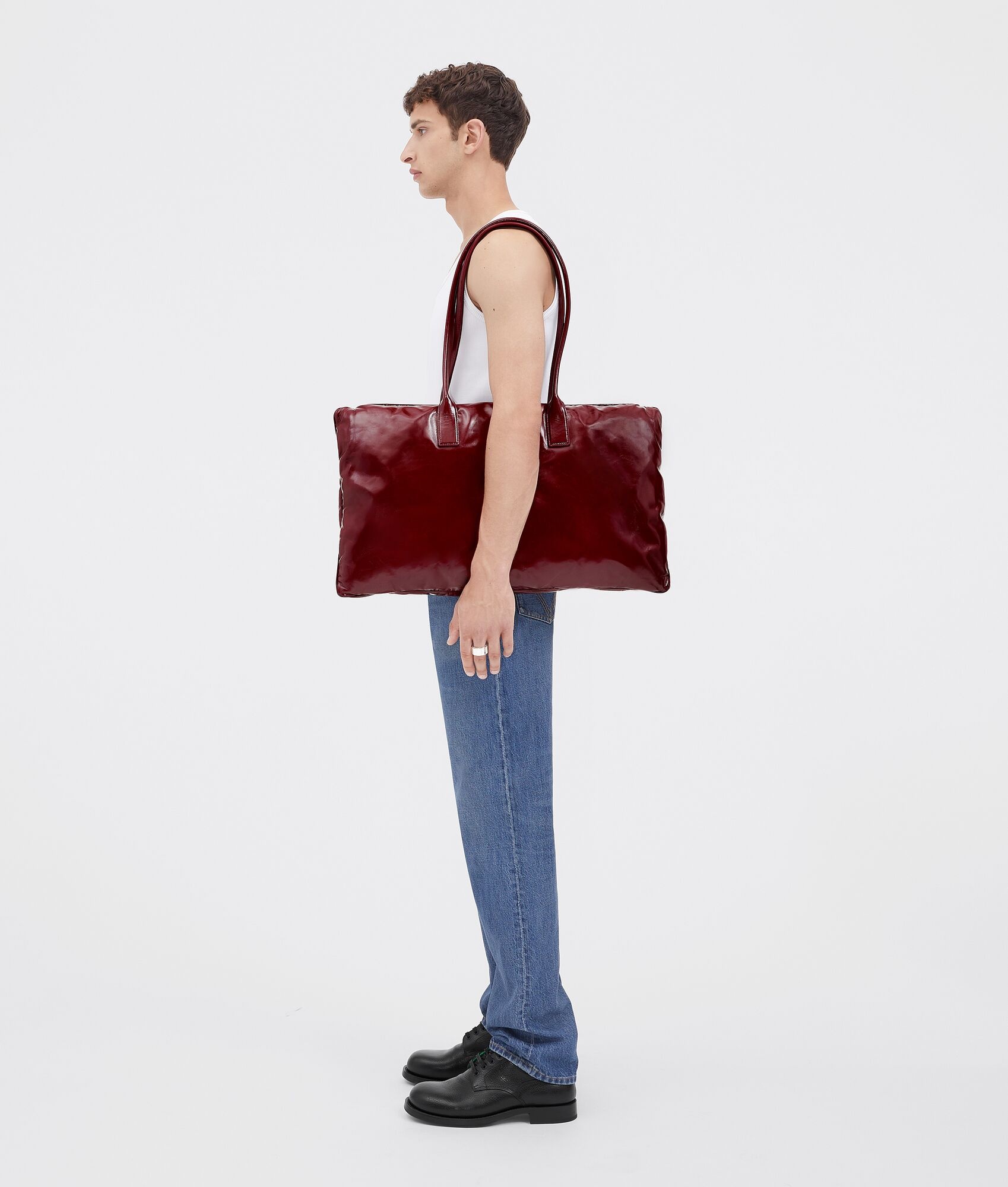 large pillow shoulder bag - 7