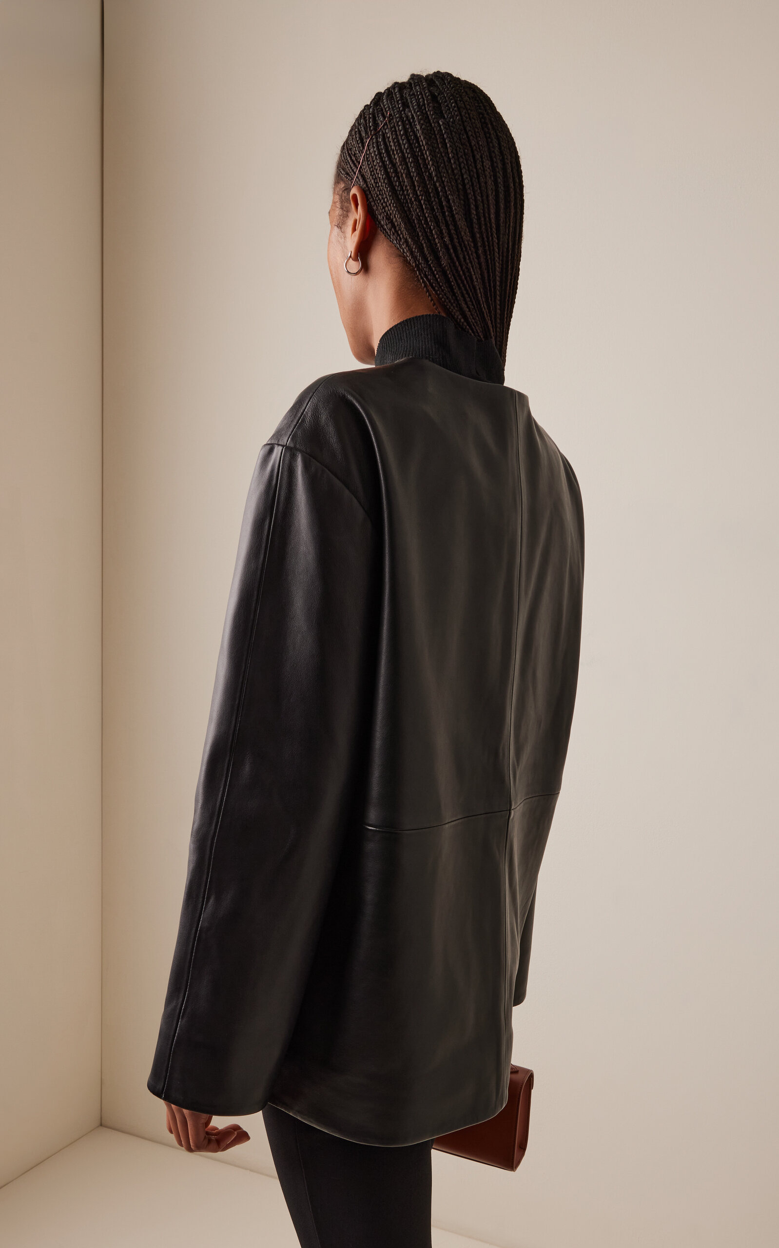Leather Jacket black - 4