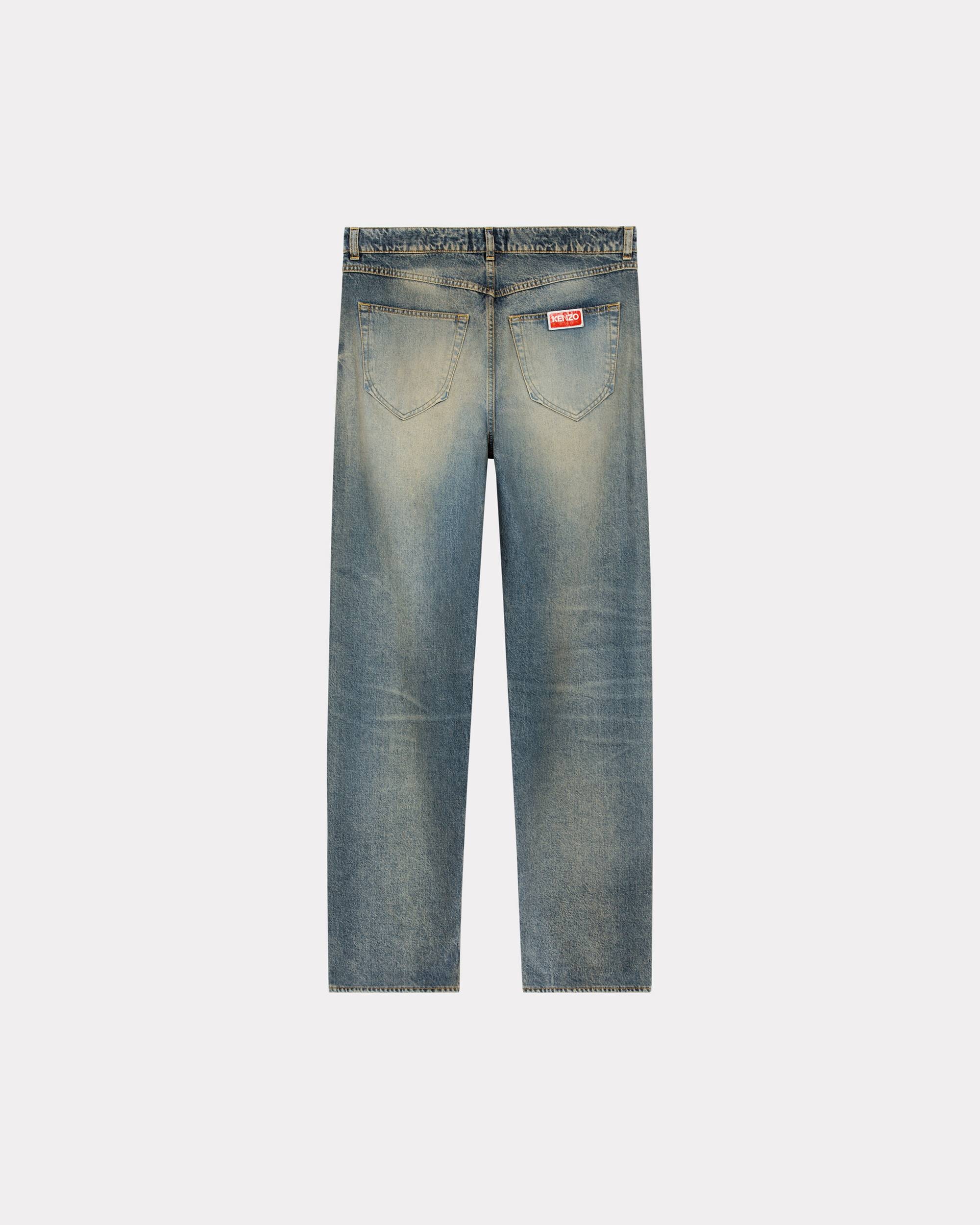 Straight-fit Asagao Japanese denim jeans - 2