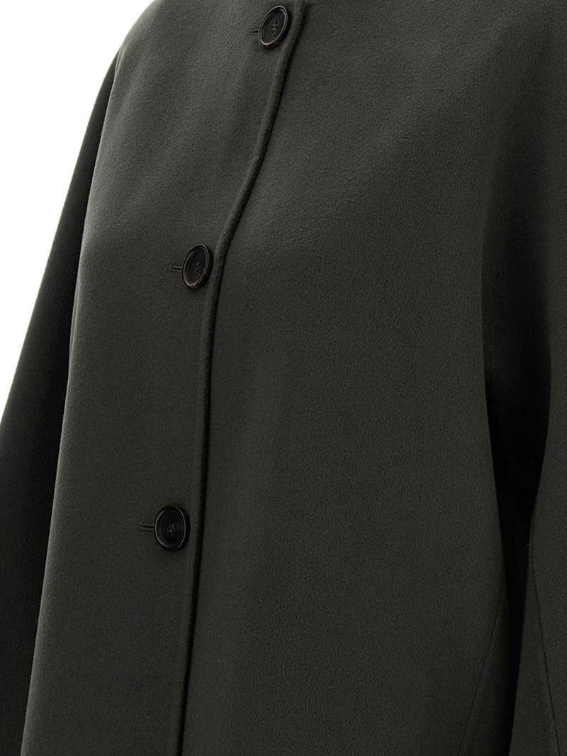 'S Max Mara button-fastening scarf-neck jacket outlook