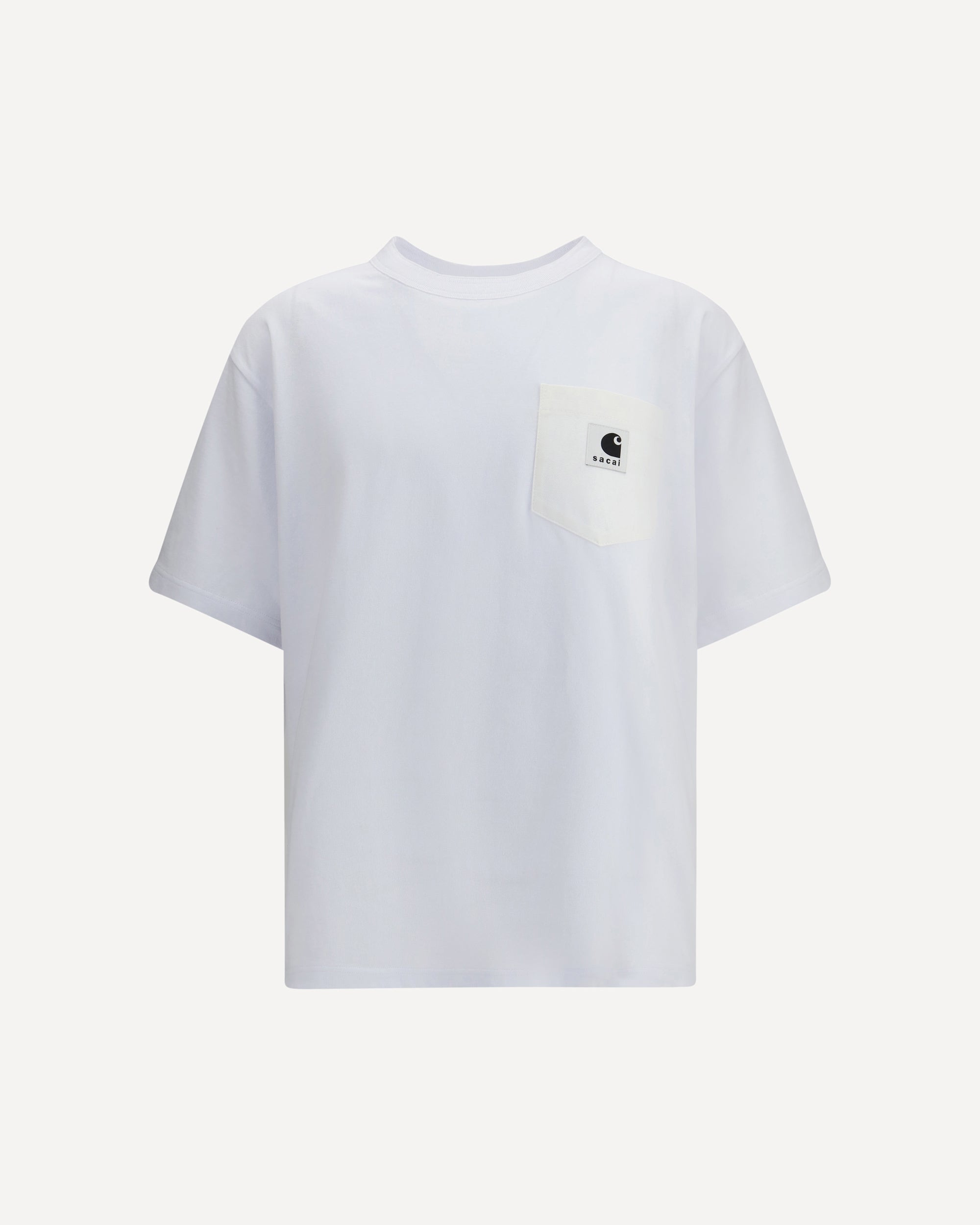 WIP Cotton Jersey T-Shirt by Sacai x Carhartt - 1