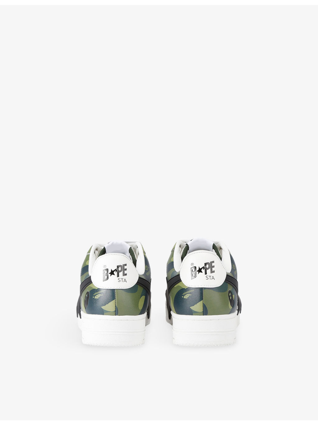 BAPE STA OS #1 M1 Leather Trainers - 4