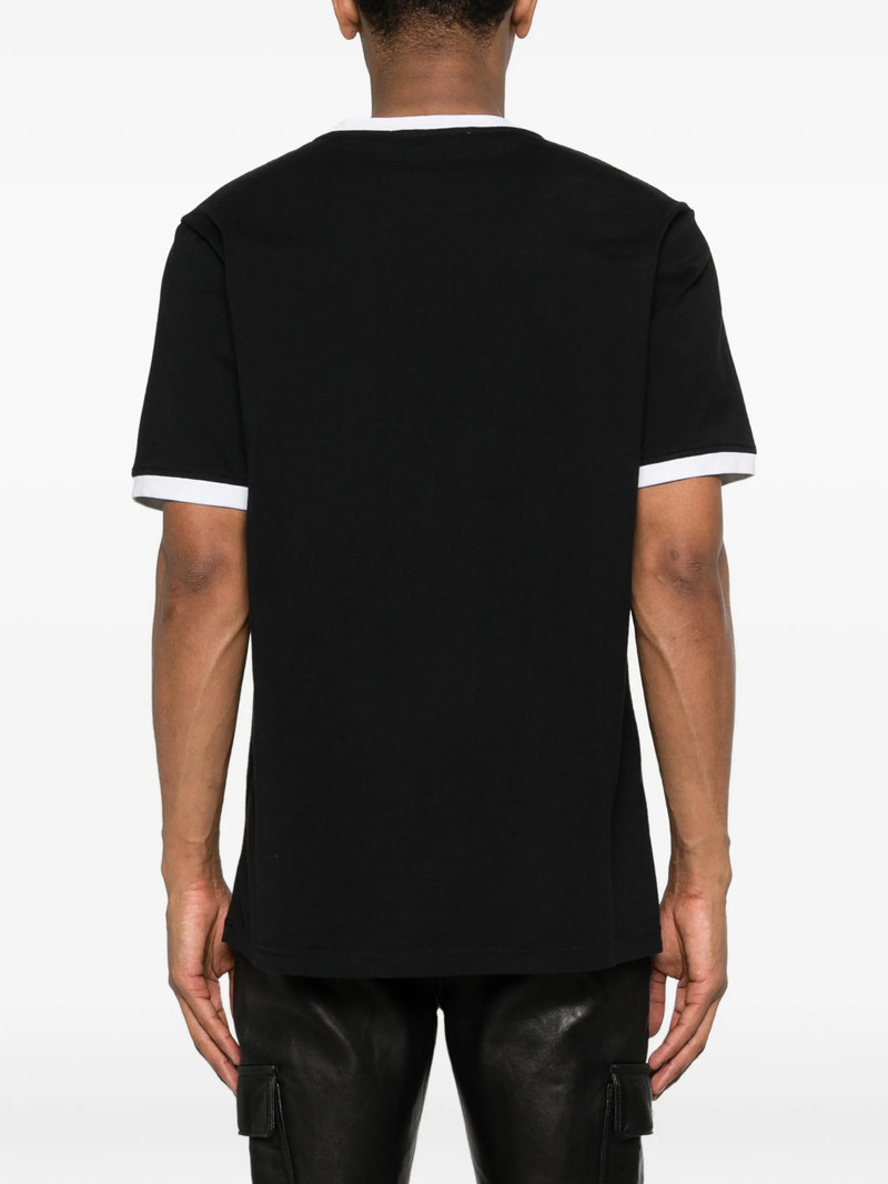 Ernest W. Baker Round-nek Rose-print T-shirt 5