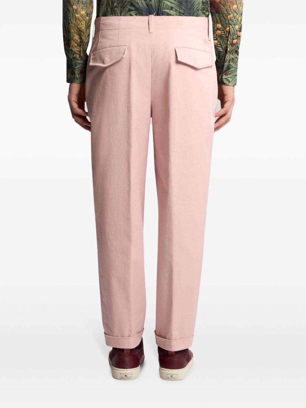 cotton chino trousers - 4