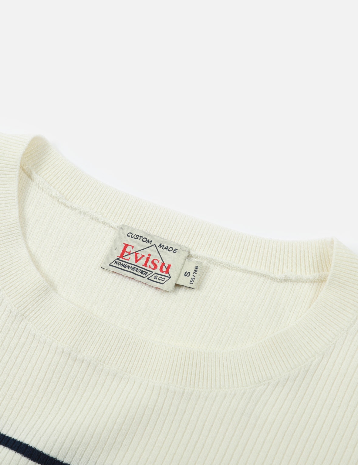 LOGO BADGE POCKET STRIPE SWEATER - 7