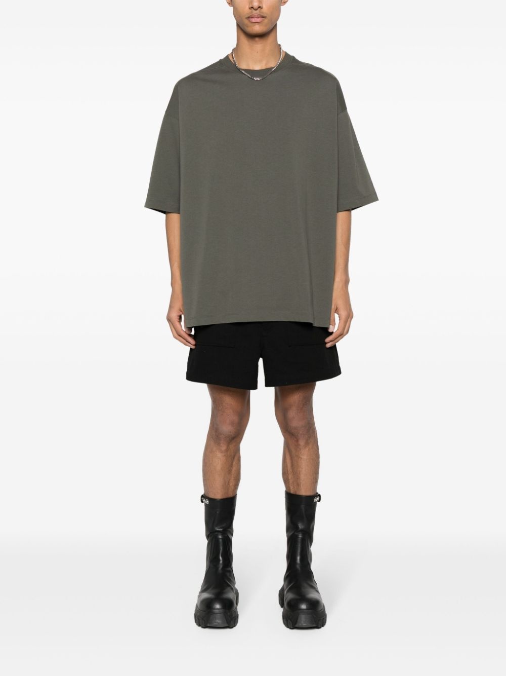 crew-neck cotton T-shirt - 2