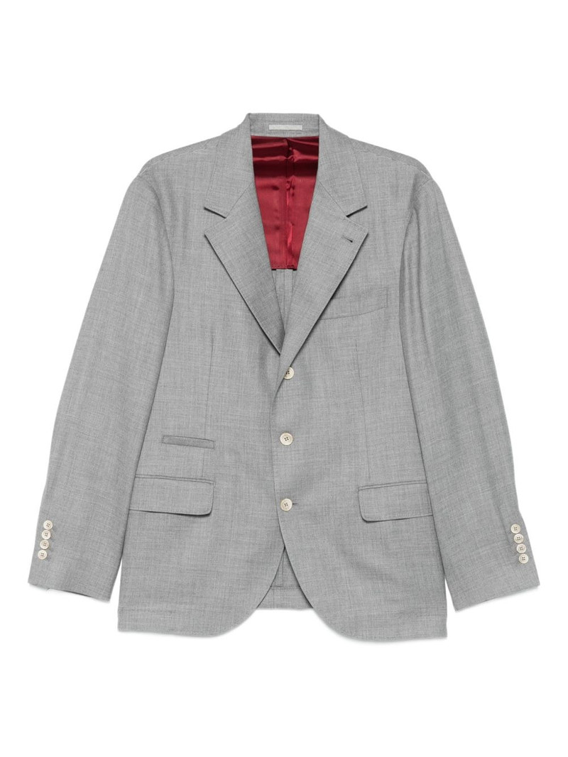 silk-blend blazer 1