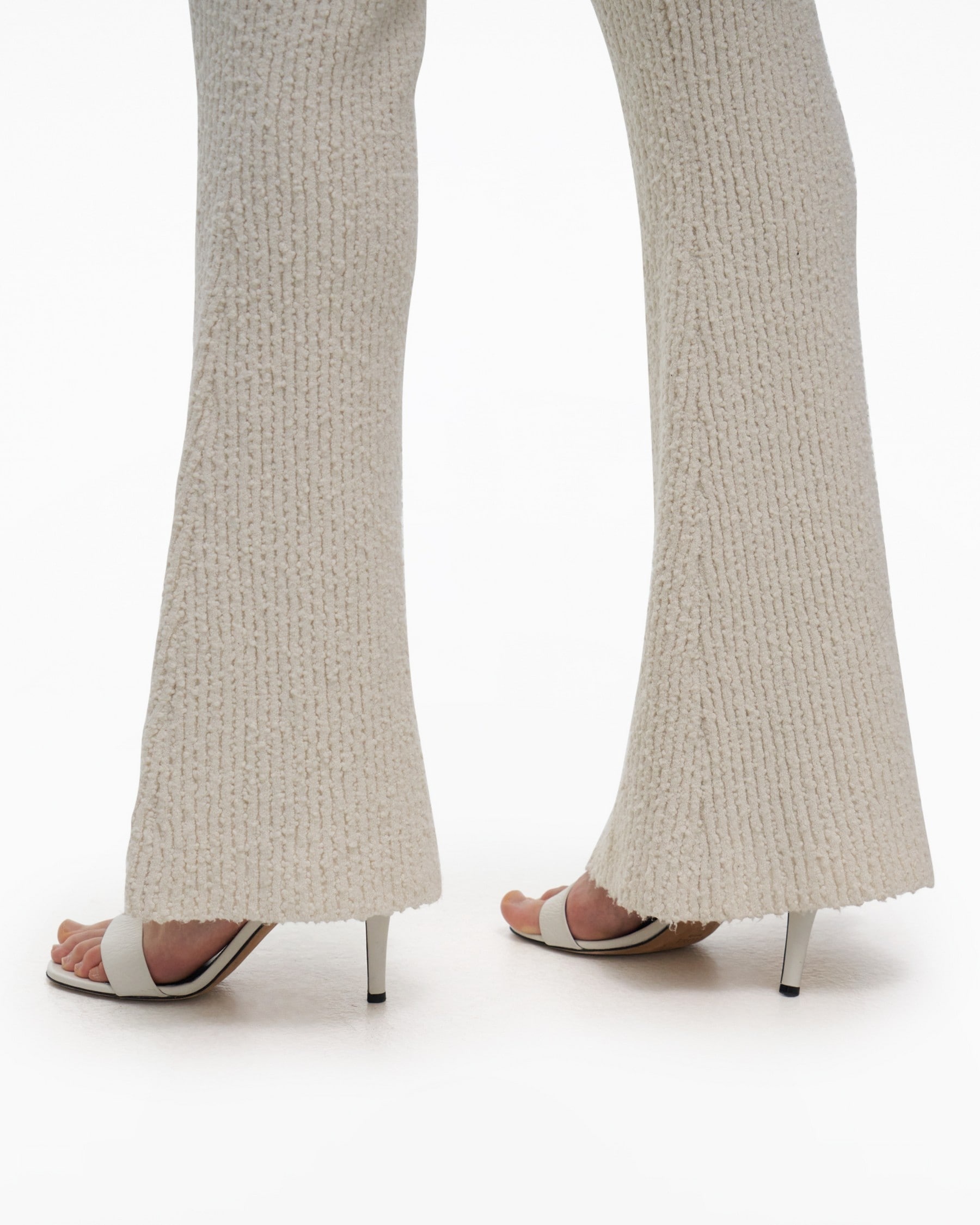 RIBBED FLARE PANT - 6