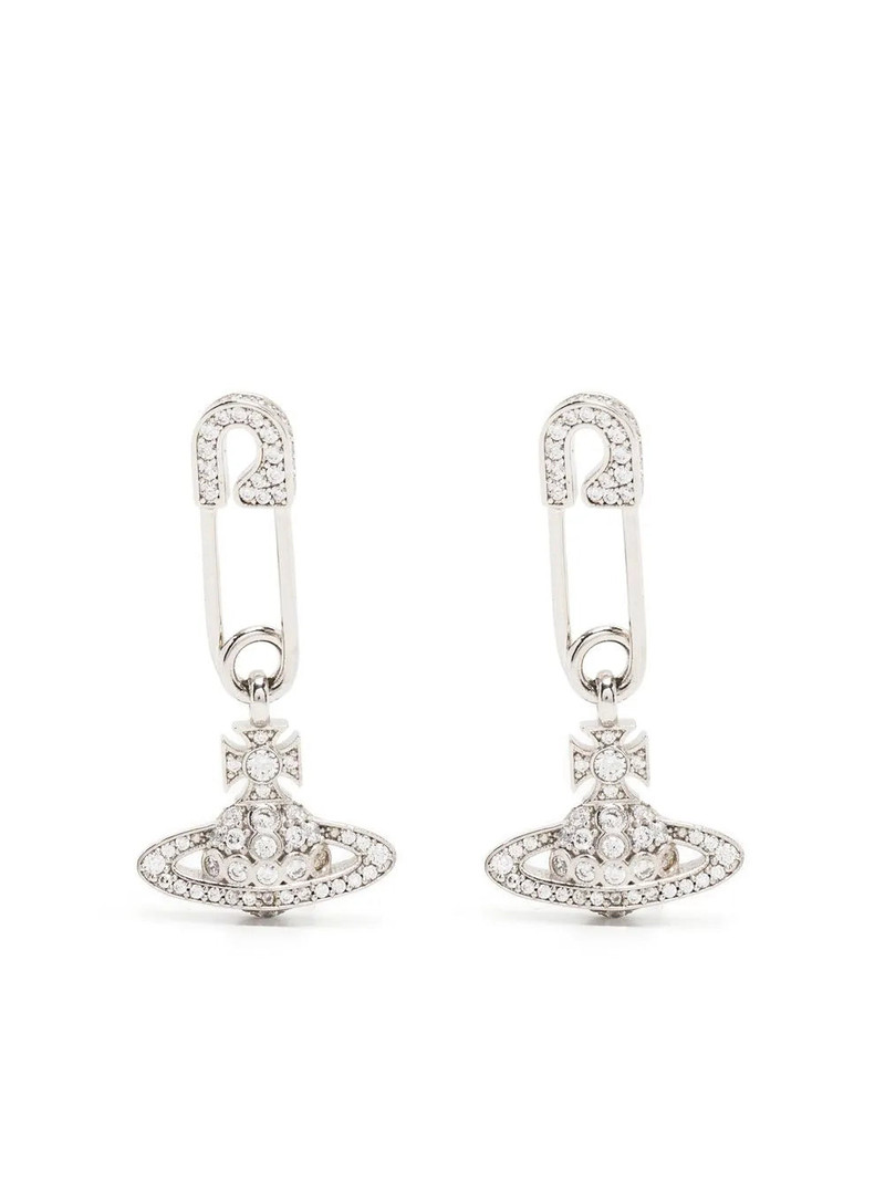 SAFETY PIN DETAIL EARRINGS 1
