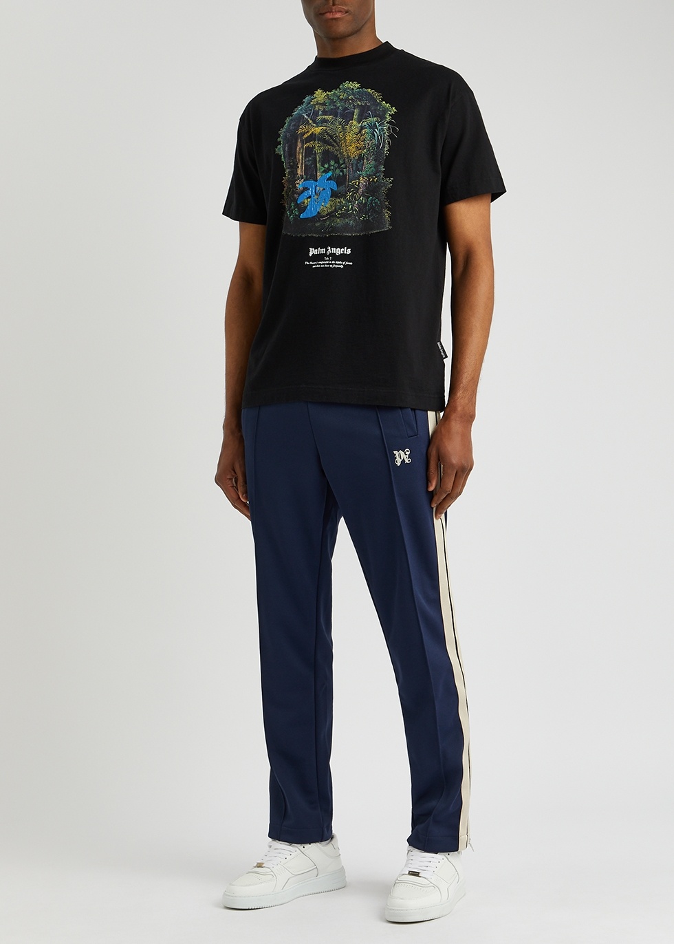 Palm Angels Hunting In The Forest T-Shirt | REVERSIBLE