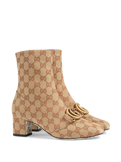 GUCCI GG ankle boot with Double G outlook