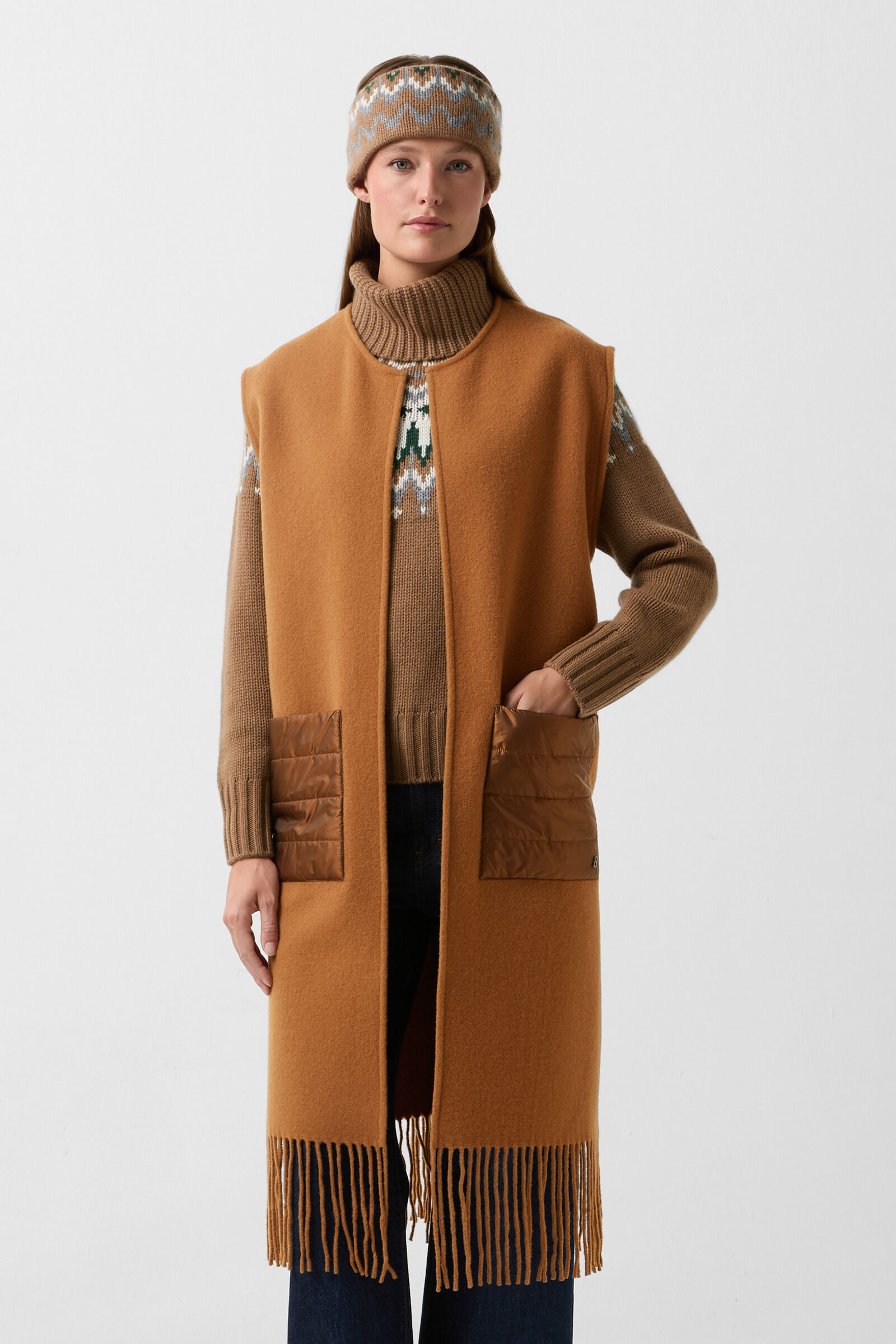 Nera vest in Hazel - 2