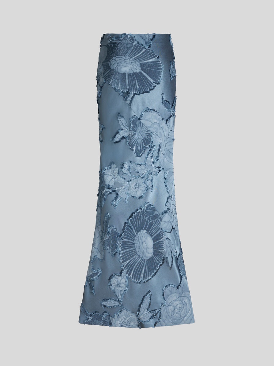SILK JACQUARD SKIRT - 6