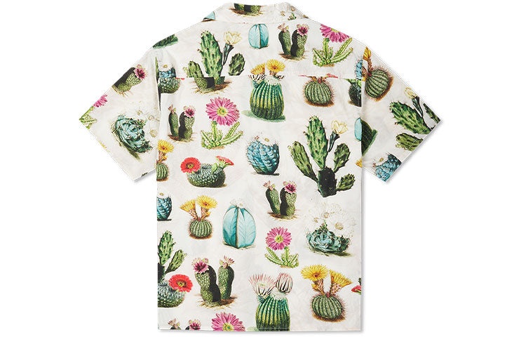 Converse Plant Printed Resort Shirt 'Desert Sand Cactus Multi' 10023277-A03 - 2