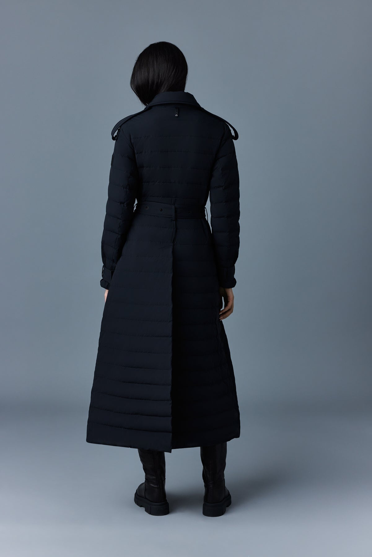 MAGDA Agile-360 stretch light down long coat - 4