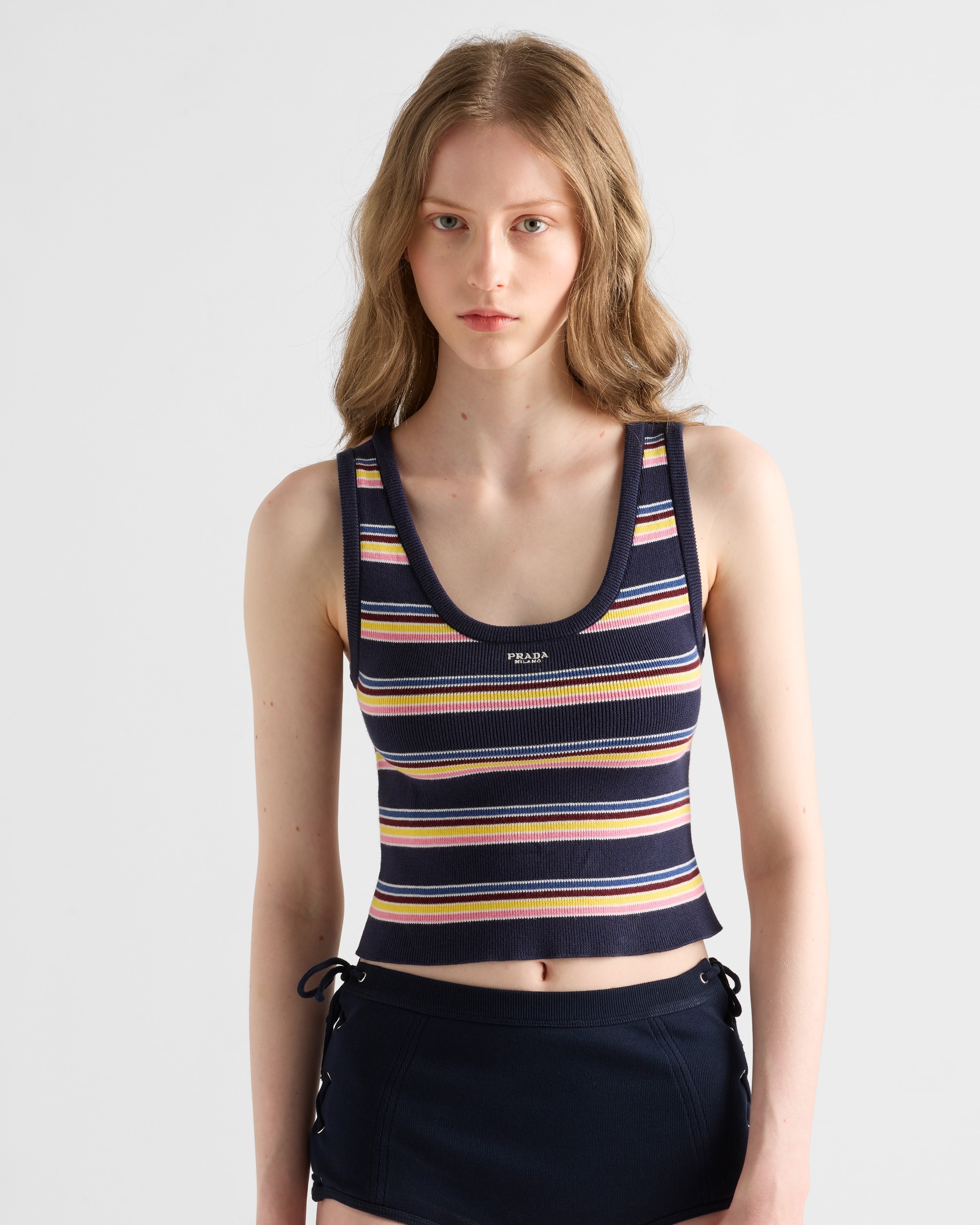 Cotton tank top - 4