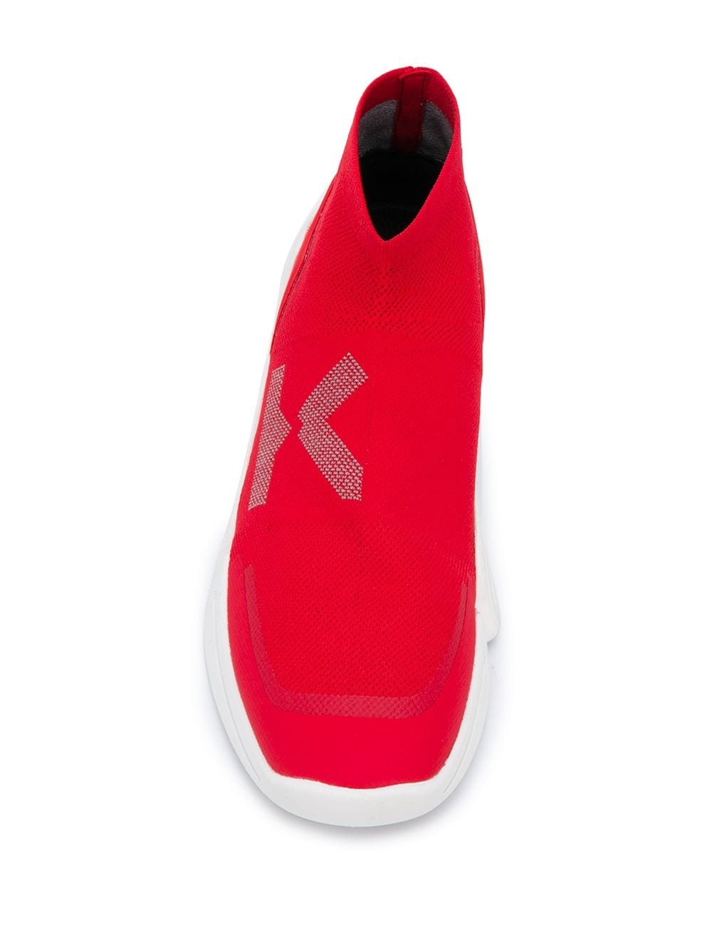 K-logo sock trainers - 4