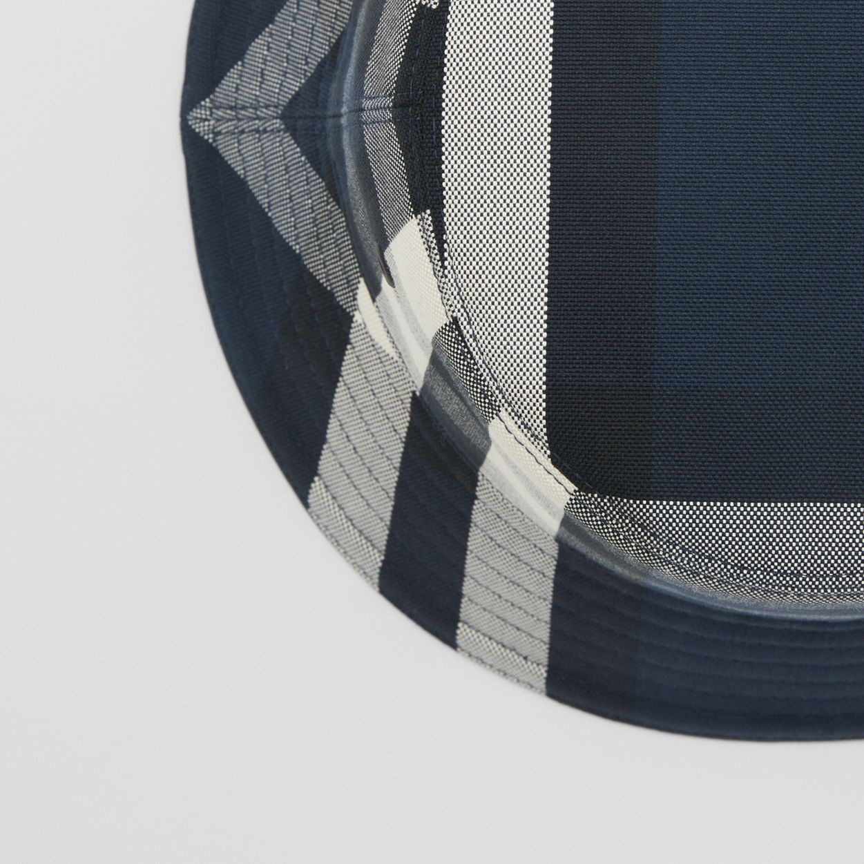 Check Cotton Bucket Hat - 7