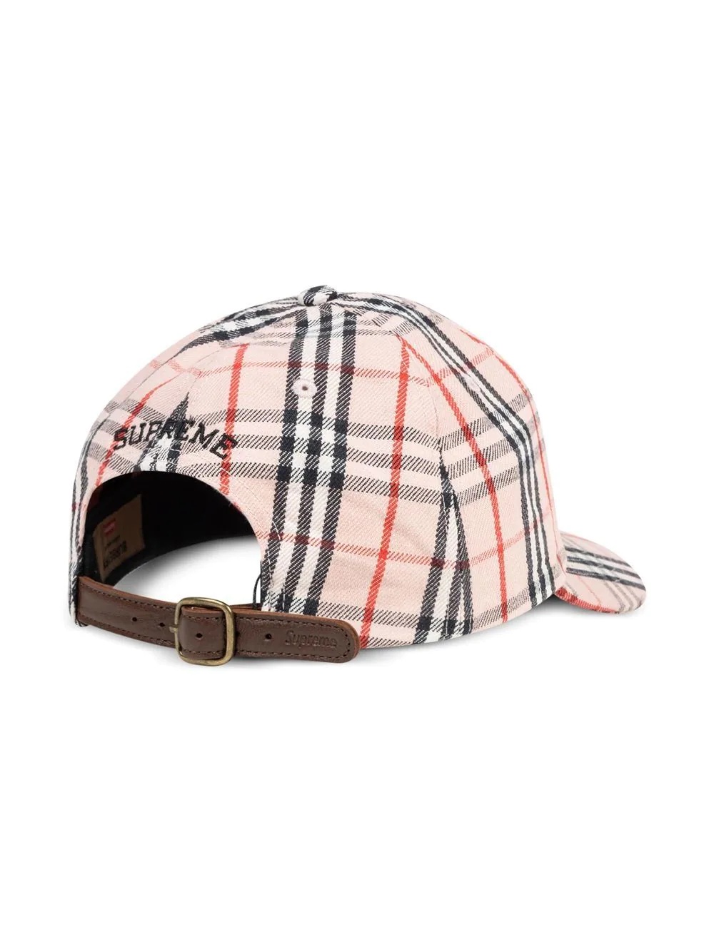 x Burberry 6-panel camp cap - 2