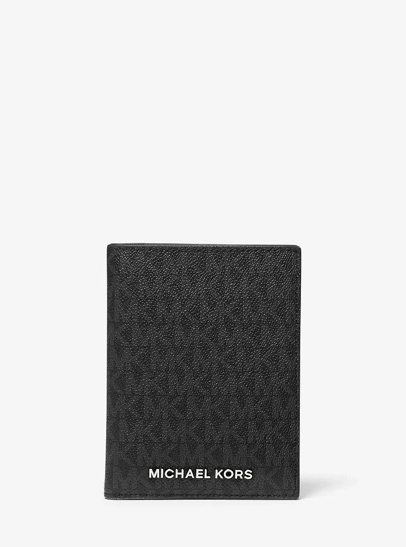 Jet Set Travel Medium Signature Logo Passport Case - 1