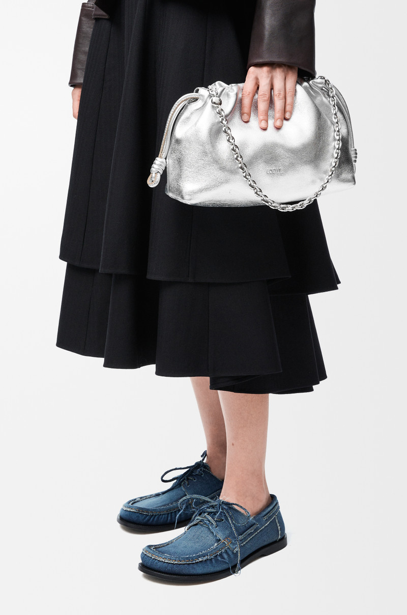 Loewe Medium Flamenco purse in laminated lambskin outlook