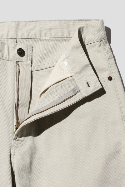 BEAMS PLUS 5 Pocket Shorts Pique - Oyster outlook