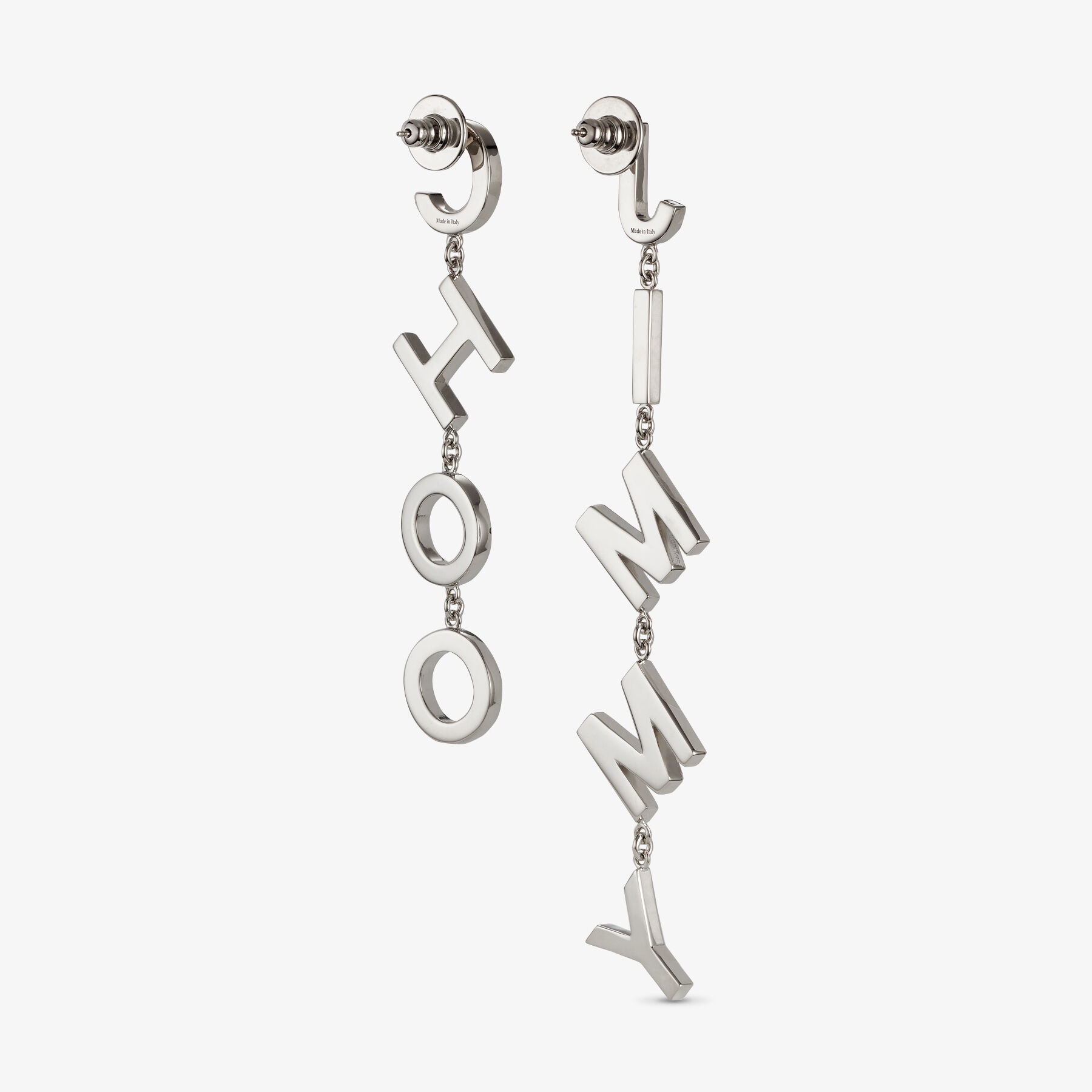 Jimmy Choo Earring
Silver-Finish Metal Jimmy Choo Earrings with Multi-colour Crystals - 6