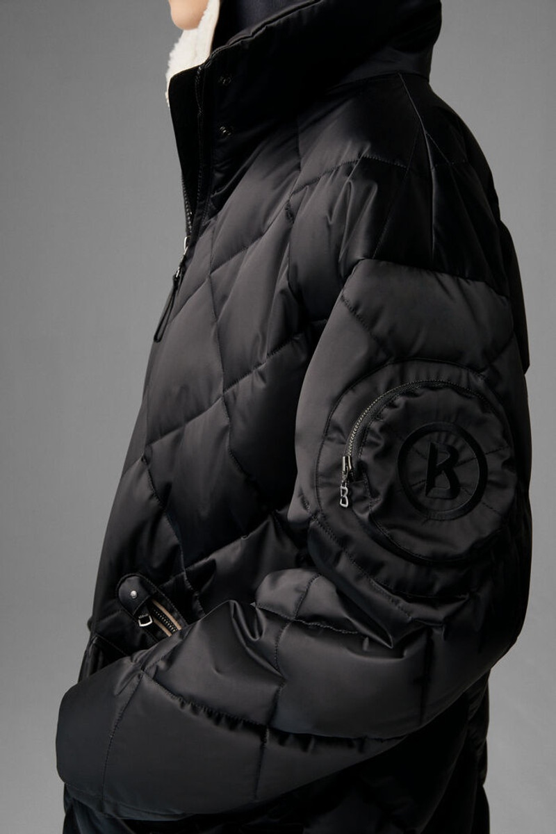 Tessi Down coat in Black 7