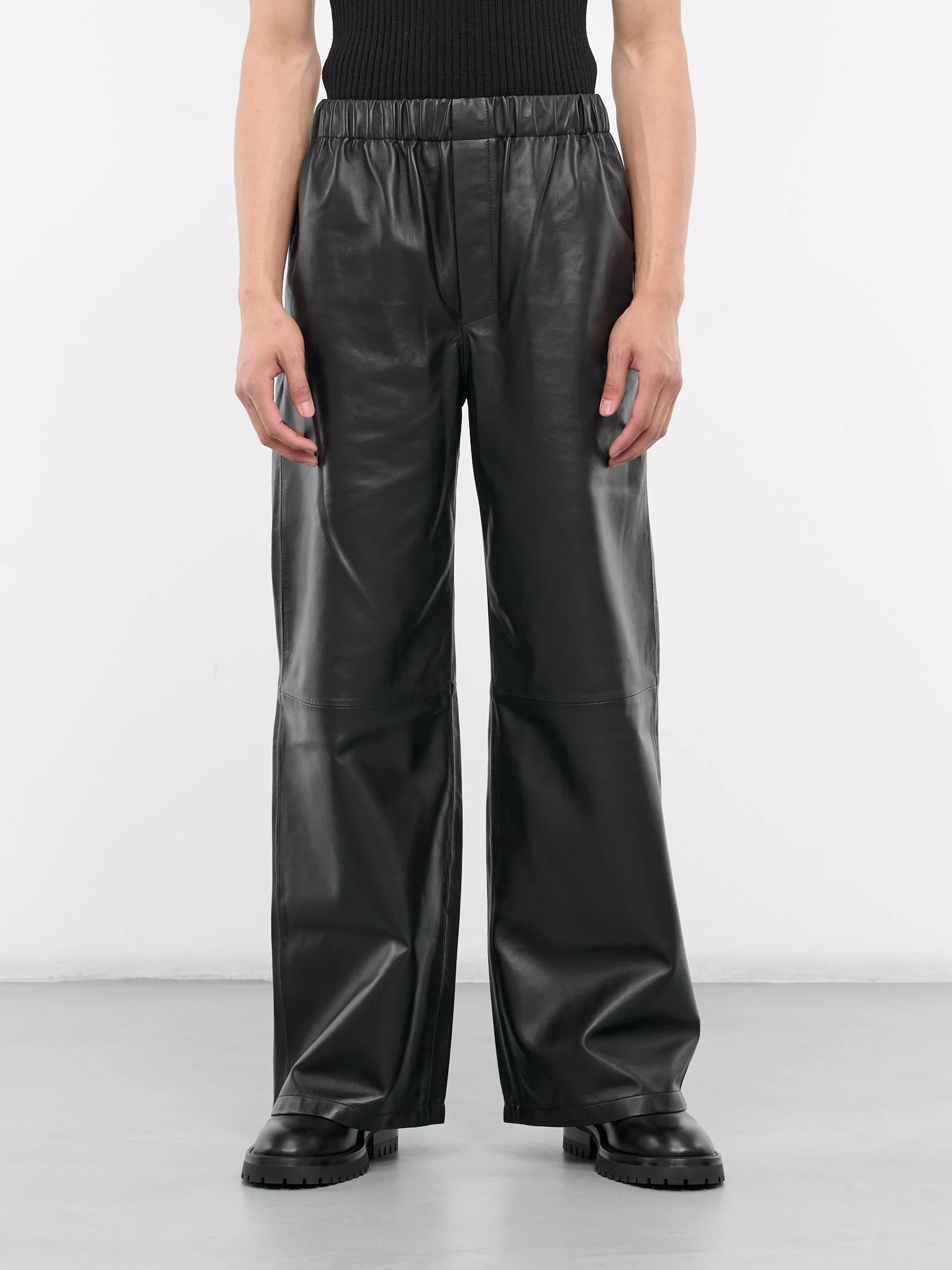 Leather Boxer Pants - 1