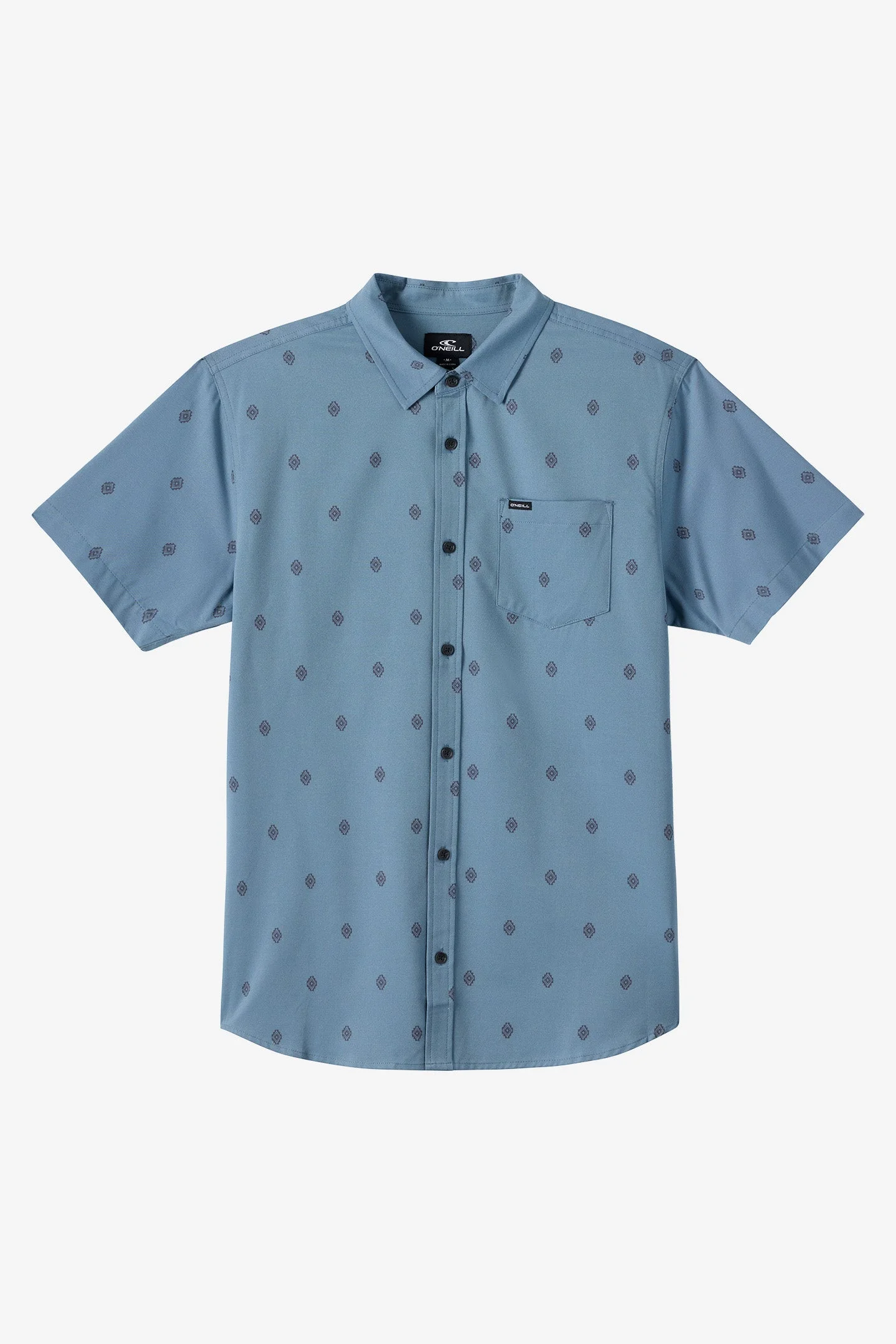 Light Check Geo Standard Fit Shirt - 1