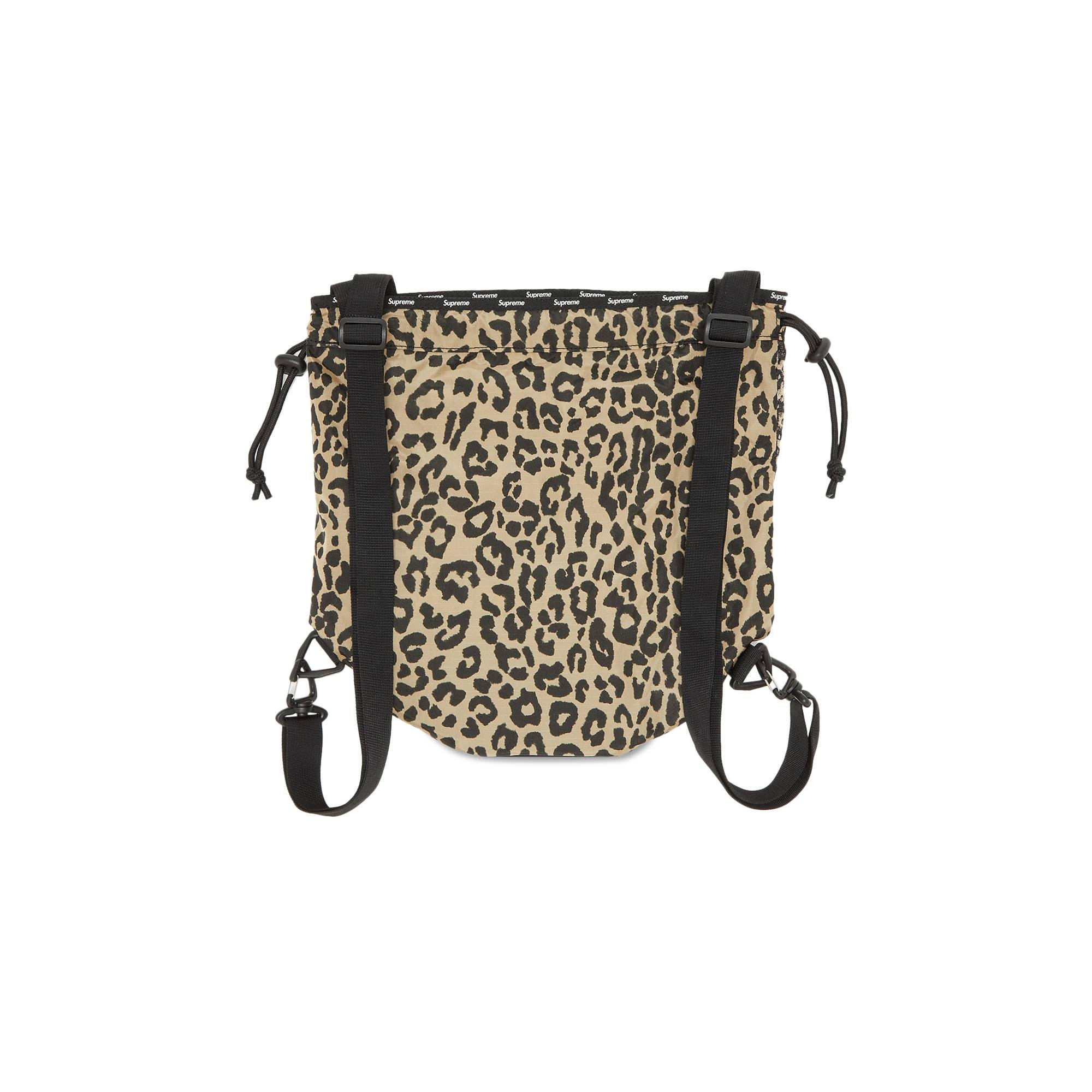 Supreme Supreme Mesh Small Backpack 'Leopard' | REVERSIBLE