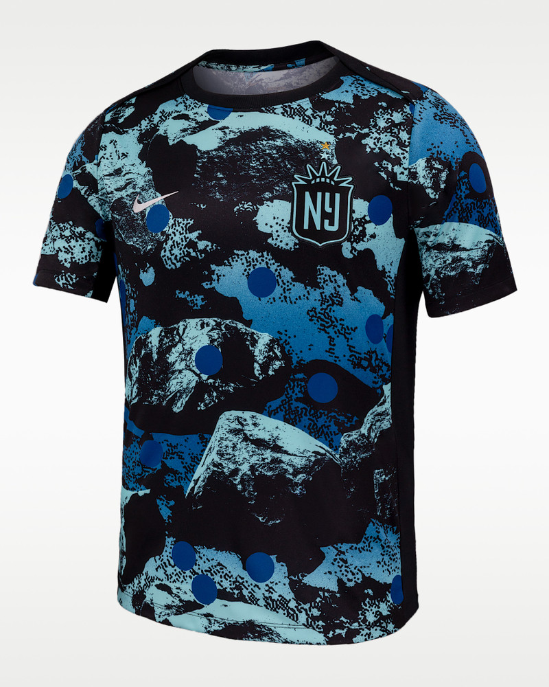 Gotham FC Men's Nike NWSL Short-Sleeve Pre-Match Top 3